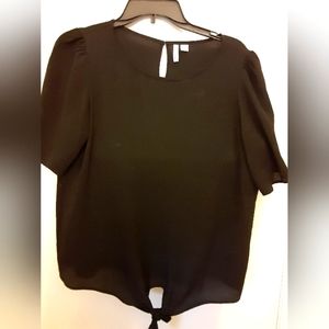 Thin black  blouse 👚